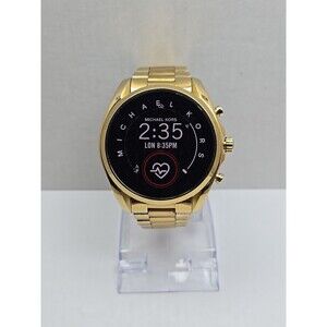 Michael Kors Gen 5 Bradshaw MKT5085 Gold Smartwatch Wear OS GPS Heart Rate 45mm